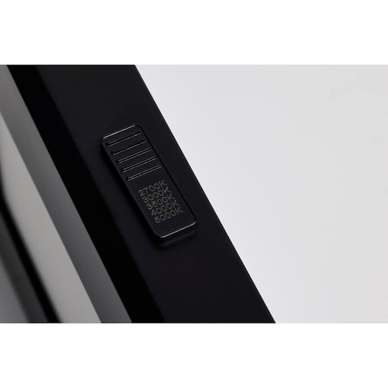 Blink Pro Plus 32W 5.5 in. x 36 in Surface Mount LED CCT Selectable 90 CRI Black Finish 120/277V Rectangular Shape
