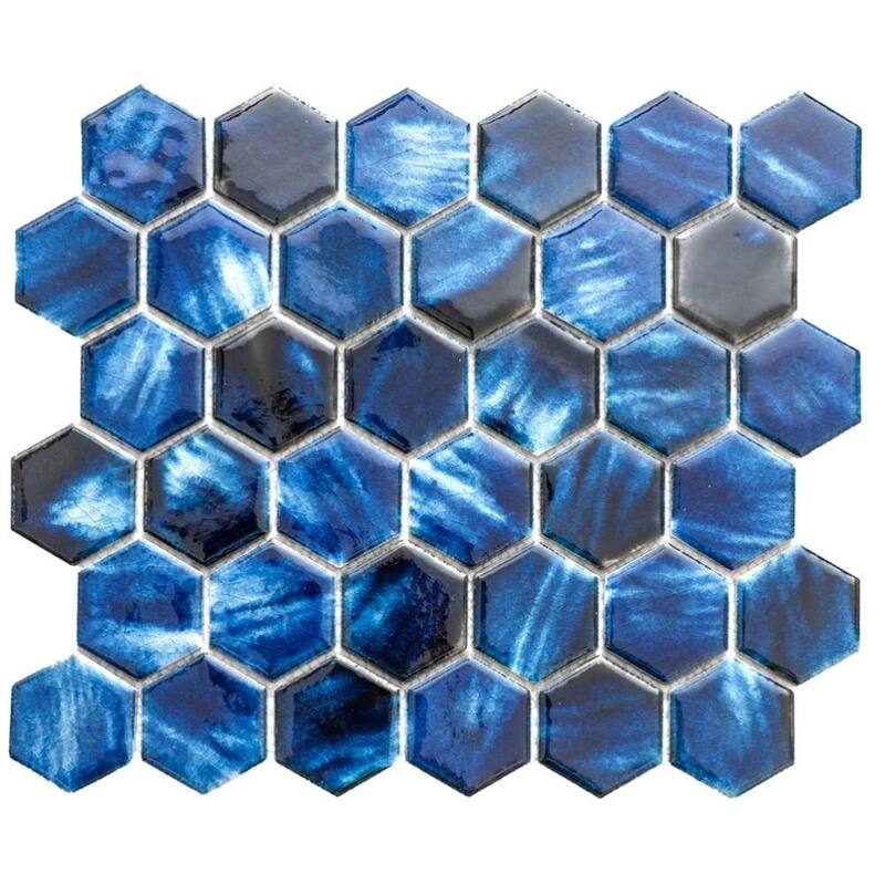 The Tile Life Agate 2x2 Porcelain Backsplash Wall Tile
