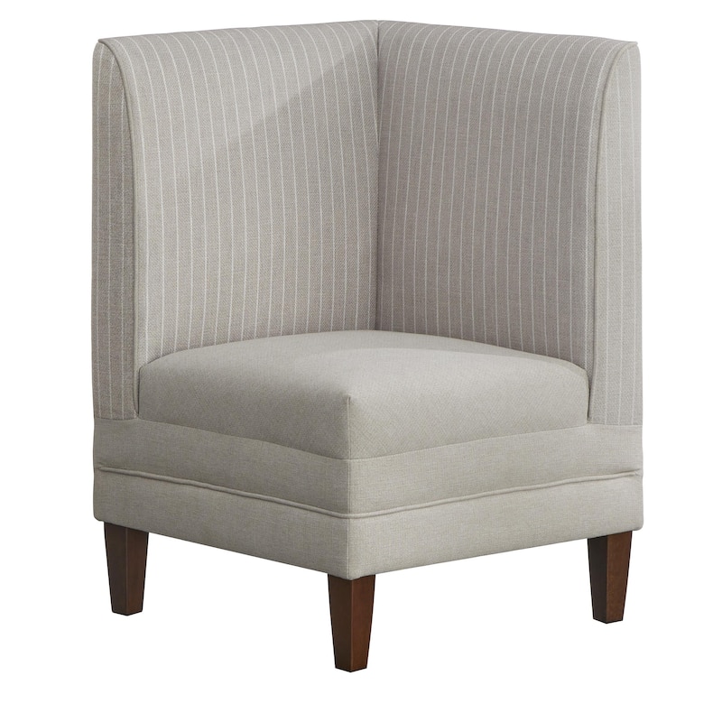 Lifestorey Phillips 4-Piece Upholstered Banquette Set