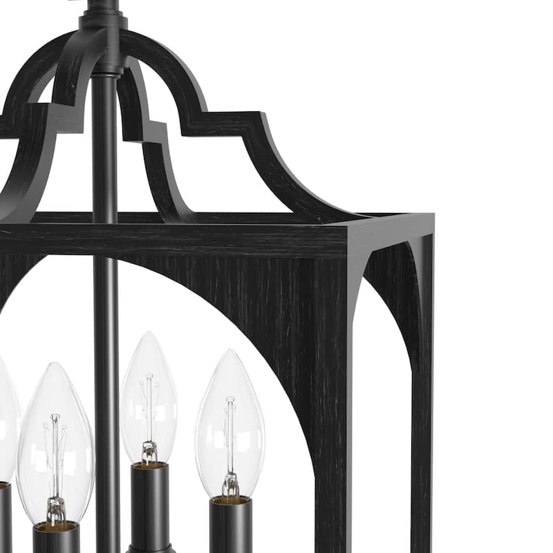 Hunter 12" Highland Hill 4-Light Pendant - Kitchen Island, Dining Room, Entry - Farmhouse, Rustic