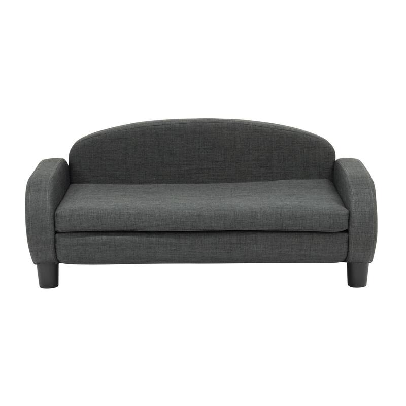 Paws & Purrs Modern Pet Sofa Bed Low-Back Lounger for Dogs & Cats – Removable Washable Mattress Cover