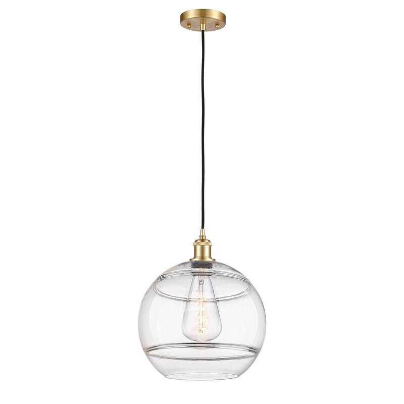 Innovations Lighting 516-1P-14-12 Rochester Pendant Rochester 12" Wide