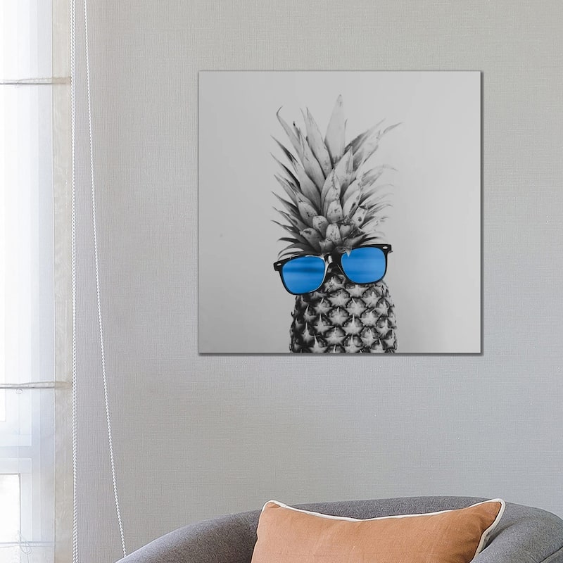 iCanvas "Mr. Pineapple II" by Chelsea Victoria Canvas Print - 26x26x1.5