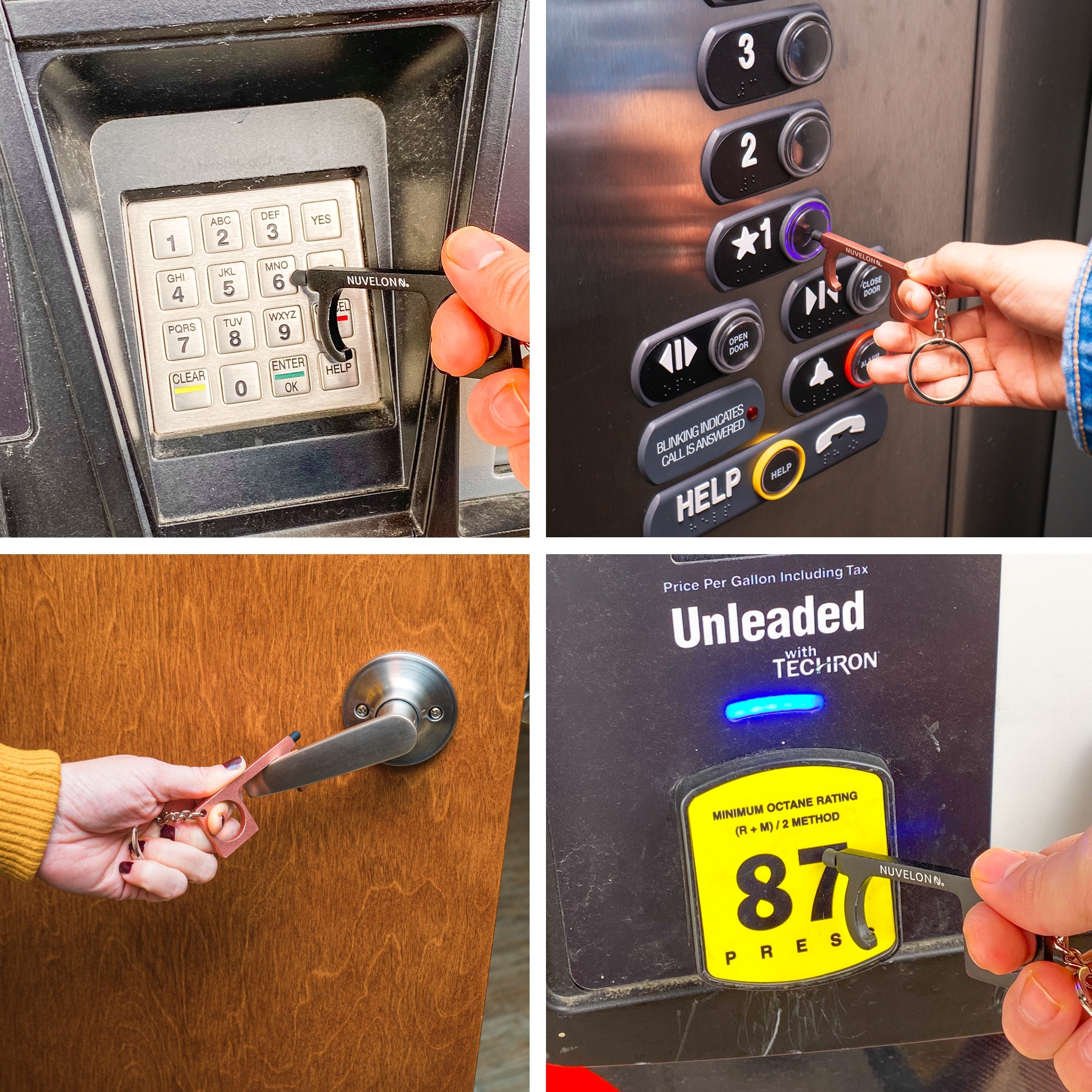 Touchless Door Opener & Button Pusher Keychain - Johnson Dynamics