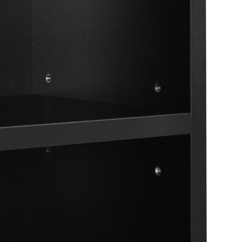 Multi-Purpose 8-Tier Media and Book Storage Rack