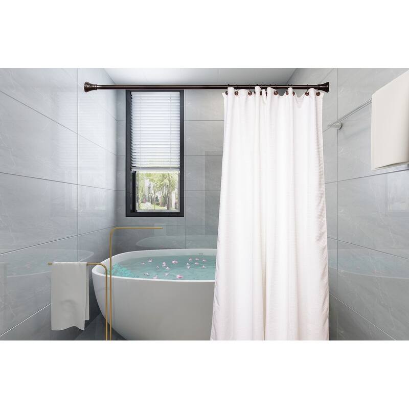 Utopia Alley Rustproof Zinc Shower Curtain Rings for Bathroom, Set of 12