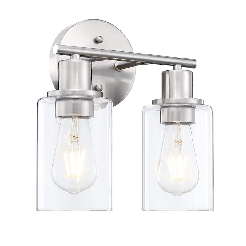2-Light Bathroom Light Fixtures