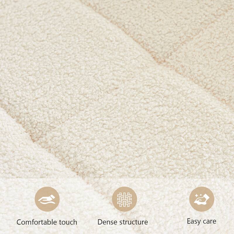 Home Office Desk Chair Armless Office Desk Chair with Cashmere Lumbar Support Adjustable Height, for Home Office Study Room