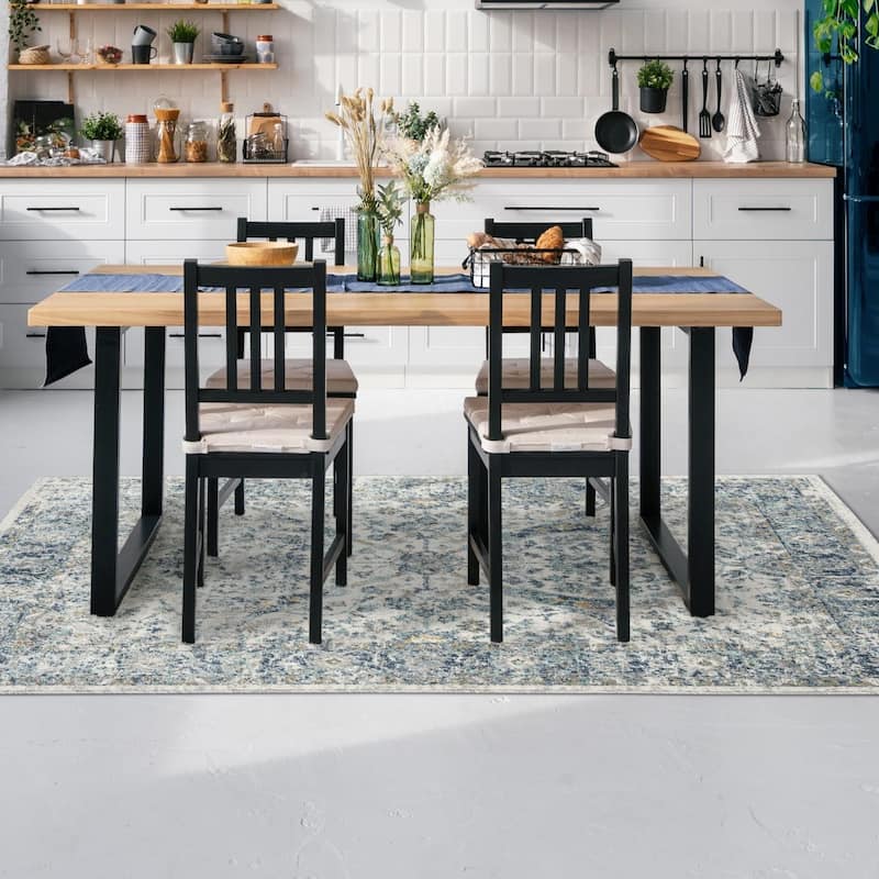 Luxe Weavers Modern Oriental Area Rug, Stain-Resistant Carpet
