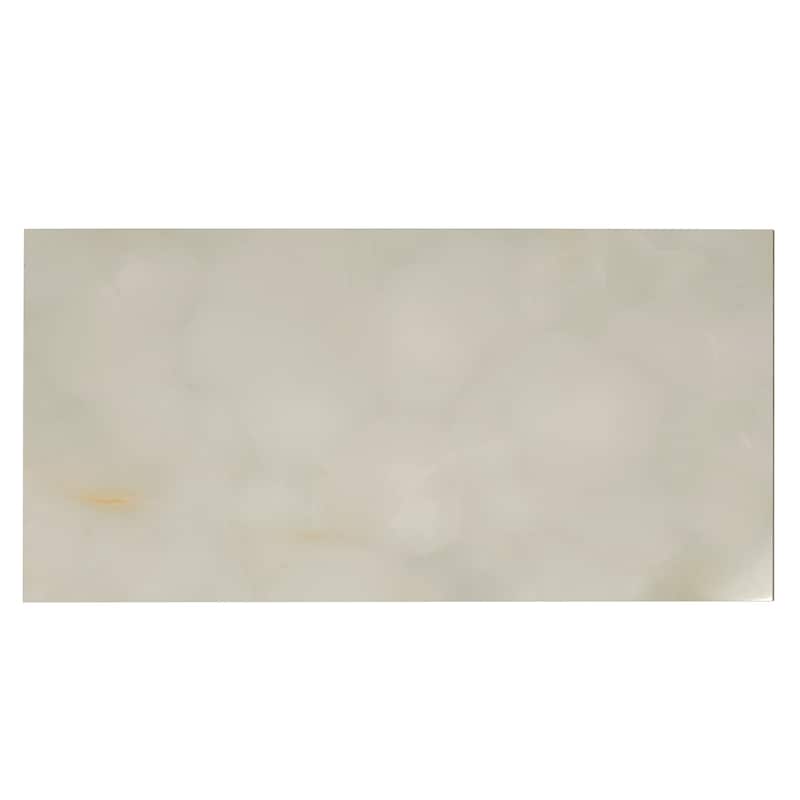 Splendor 24x48 Perla Porcelain Large Format Onyx Wall and Floor Tile (15.5 sq ft/case) - 2 Pack