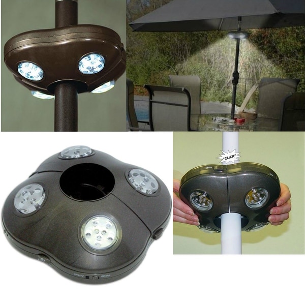 Rite Lite Lpl1040bx Wireless Battery Operated 40 Led Umbrella Rite Lite Lpl1040bx Wireless Battery Operated 40 Led Umbrella Light Bronze Free Shipping On Orders Over 45 25432667