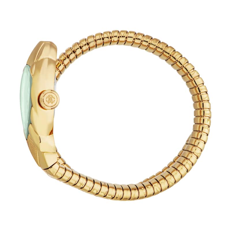 Roberto Cavalli Women's RC5L110M0045 Quartz Watch - Gold-Tone