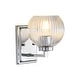 preview thumbnail 9 of 9, Golden Lighting 3094-BA1 Elliott 8" Tall Bathroom Sconce