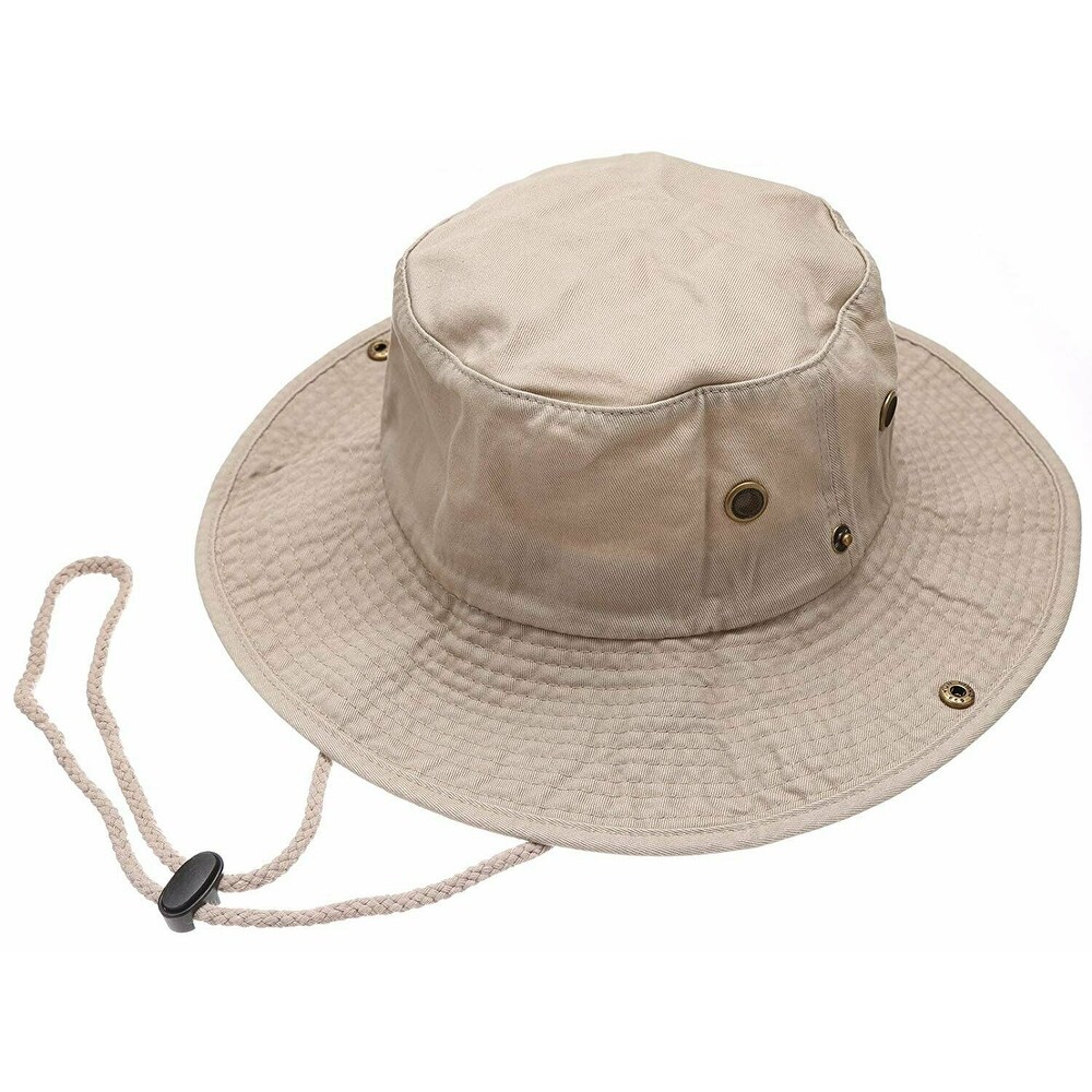 mens khaki bucket hat