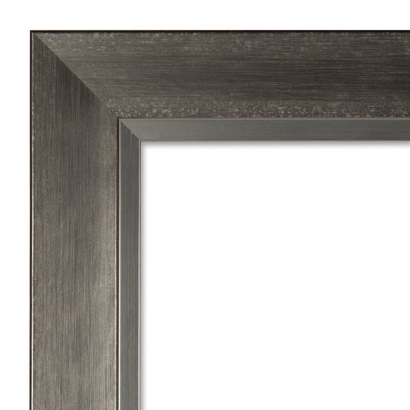 Amanti Art Domus Dark Silver Framed Magnetic Board