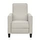 preview thumbnail 11 of 27, Furniture of America Haynes Traditional Wood Padded Recliner Chair