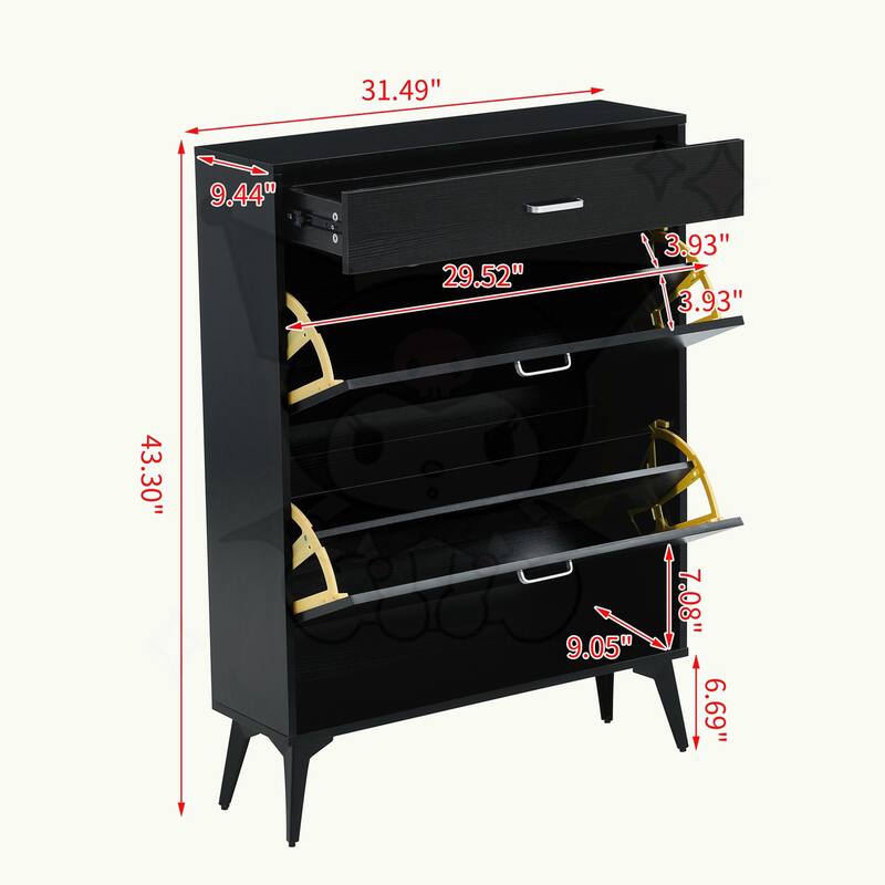 Shoe Cabinet , Shoe storage shelves