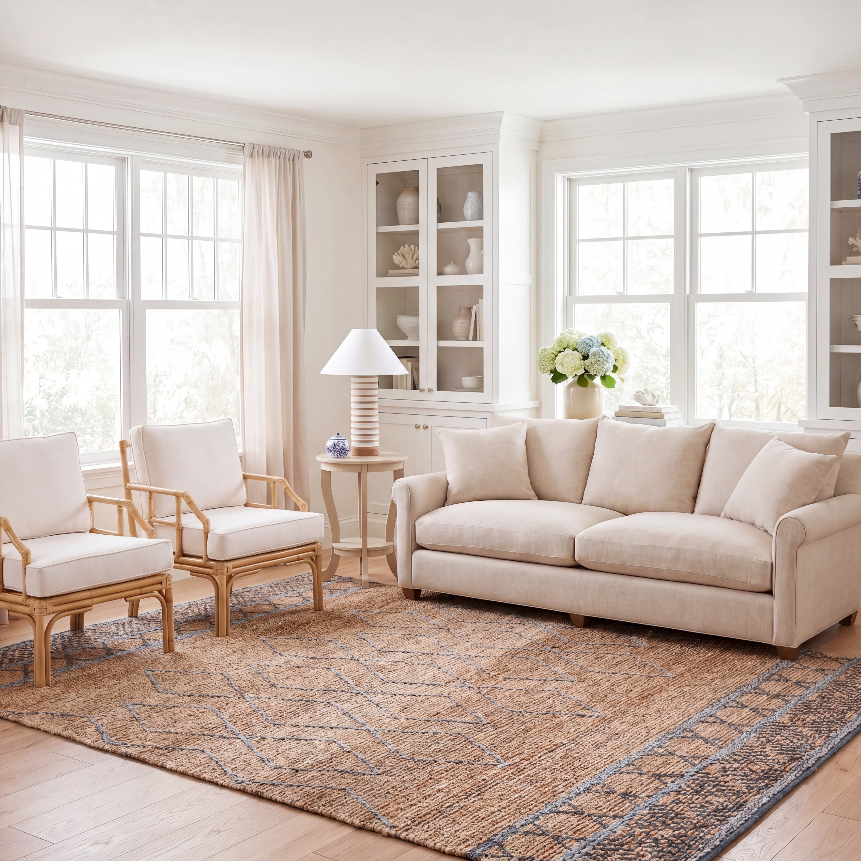 SAFAVIEH Handmade Natural Fiber Fiammetta Moroccan Jute Rug