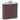 Maxam® 6oz Stainless Steel Flask with Brown Genuine Leather Wrap - 4.75" L X 4.00" W X 1.25" H