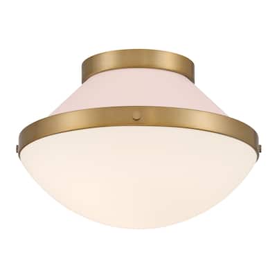 Crystorama Lighting Group XAN-8001 Xander 12" Wide Flush Mount Bowl