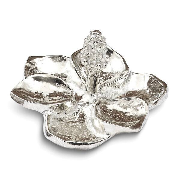 Pewter Tiny Gardens Magnolia Ringholder