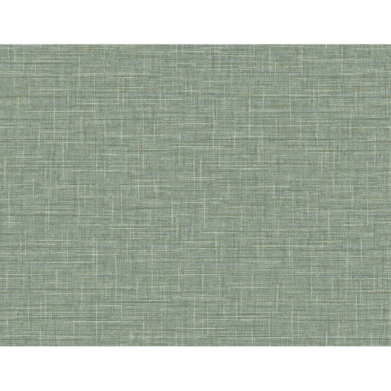 DuPont Tedlar Grasmere Weave High Performance Vinyl Unpasted Wallpaper - 27 in. W x 27 ft. L - Mossbed