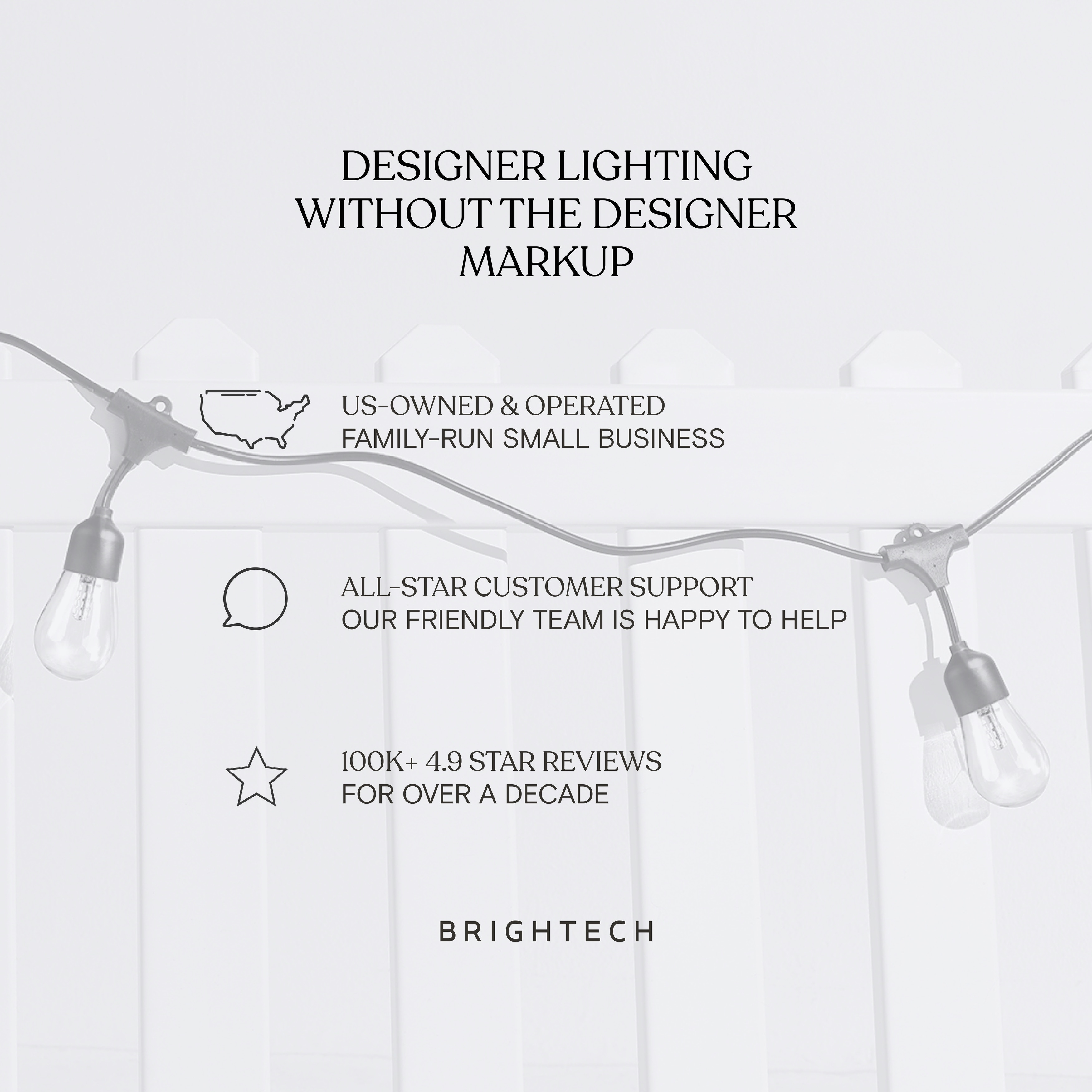 Clear String Lights - Swift + Company