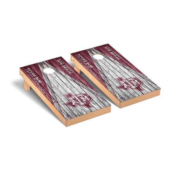 slide 2 of 5, Texas A&M Aggies 2x4 Pro Cornhole Boards - V8 Include Carrying Case