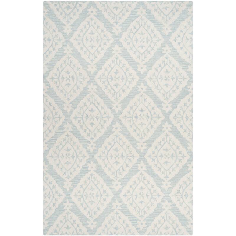 SAFAVIEH Handmade Micro-Loop Hyeong Wool Rug
