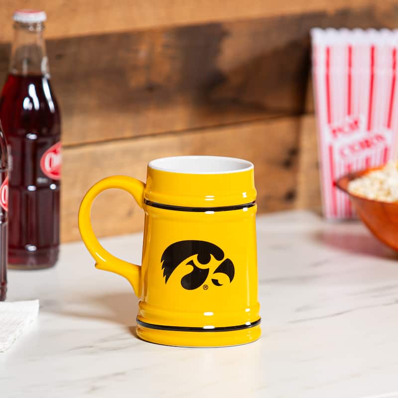 University of Iowa 24 oz Ceramic Stein Mug