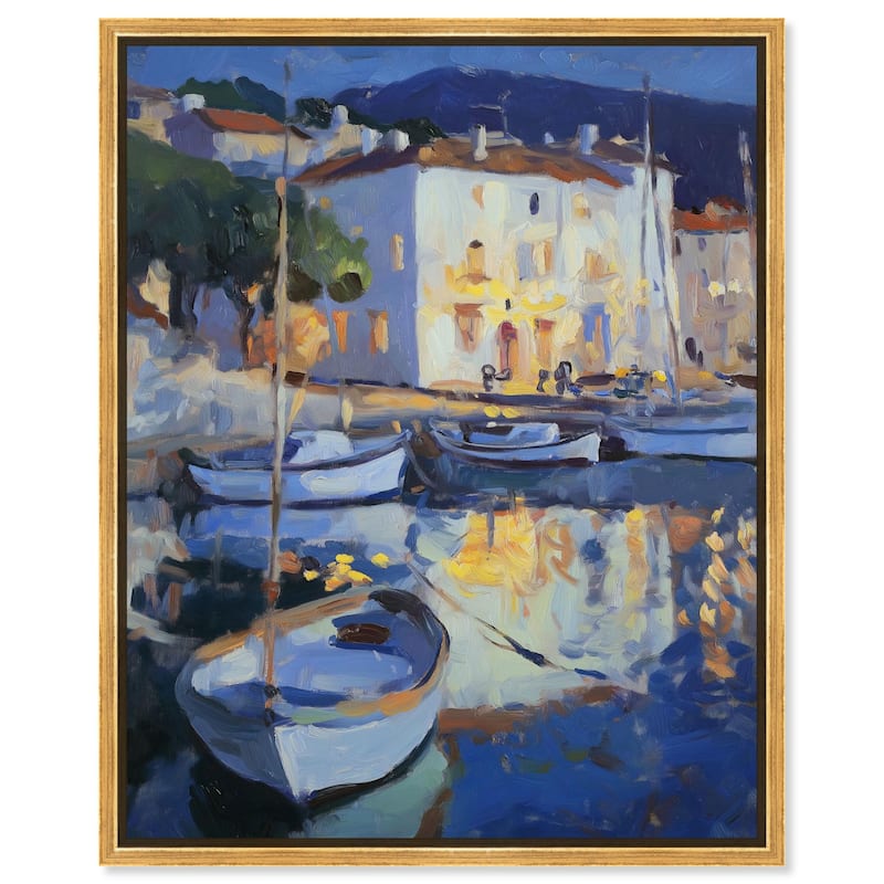 Sailor's Rest Canvas by Art Remedy - 20" x 24" - Gold