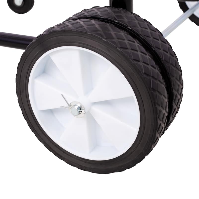 Outboard Boat Motor Stand, Engine Carrier Cart Dolly, 315lbs Capacity - 28.9'' W x 42.5'' D x 42'' H