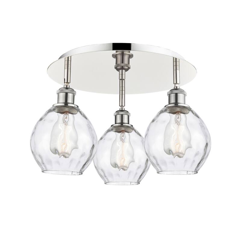Innovations Lighting 516-3C-9-18 Waverly Flush Waverly 3 Light 18"