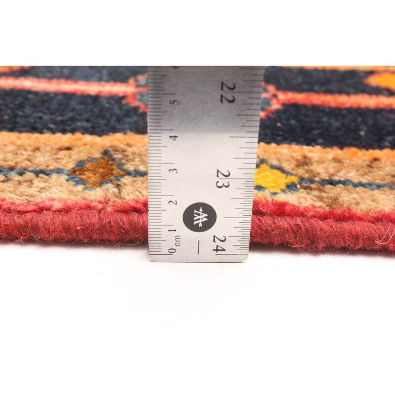 ECARPETGALLERY Hand-knotted Konya Anatolian Red Wool Rug - 4'1 x 6'9