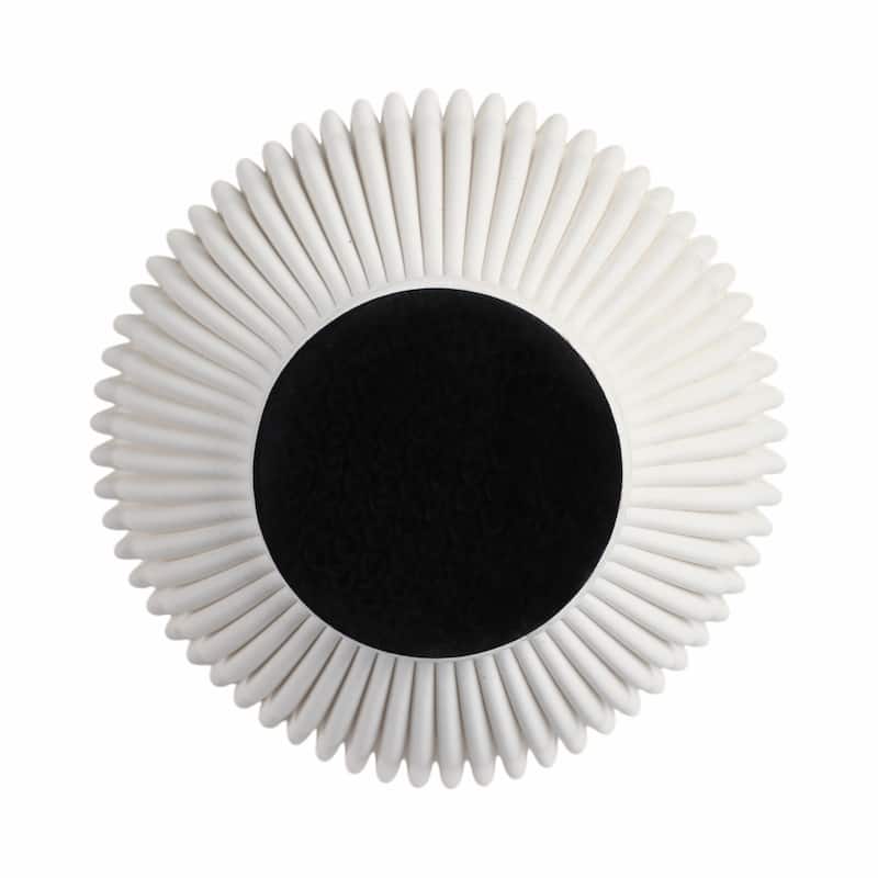 Decorative Vase - Ivory Ceramic 3D Printed Artistic