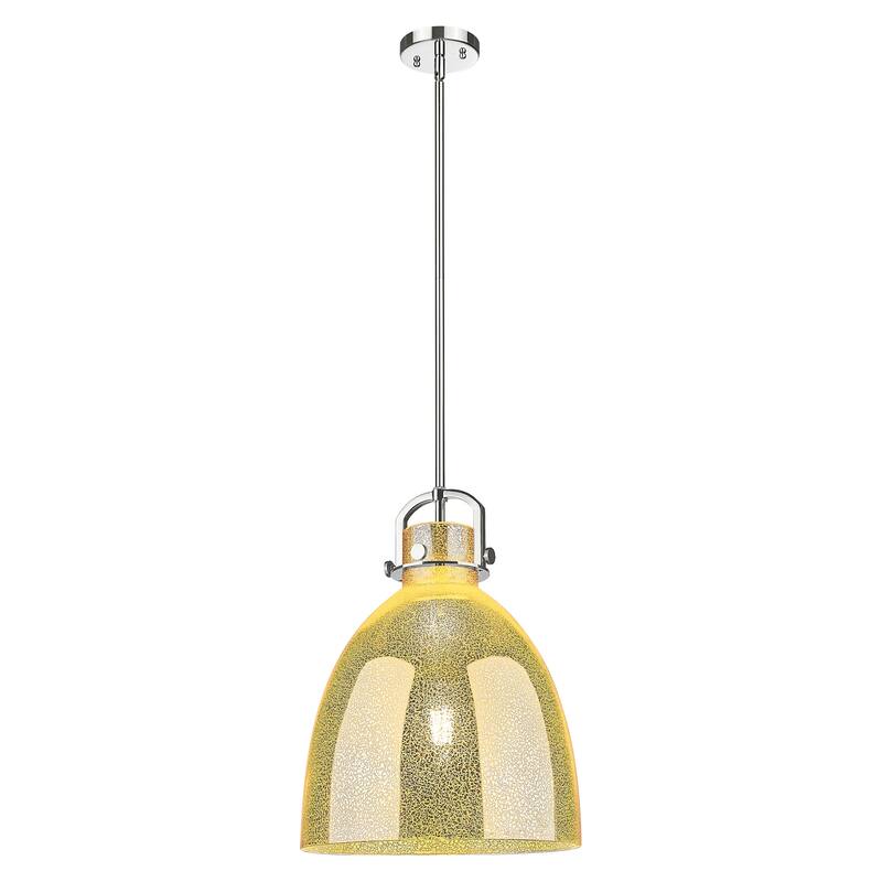 Innovations Lighting 410-1SL-G412-14ME Newton Bell 14" Wide Pendant