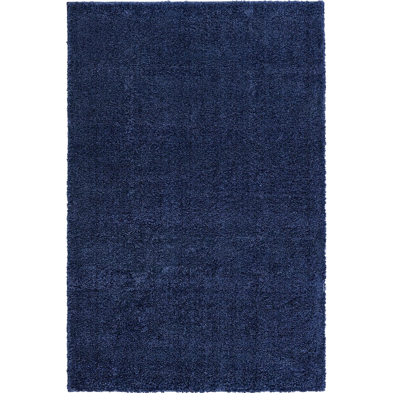 Solid/Striped Zoit Collection Area Rug