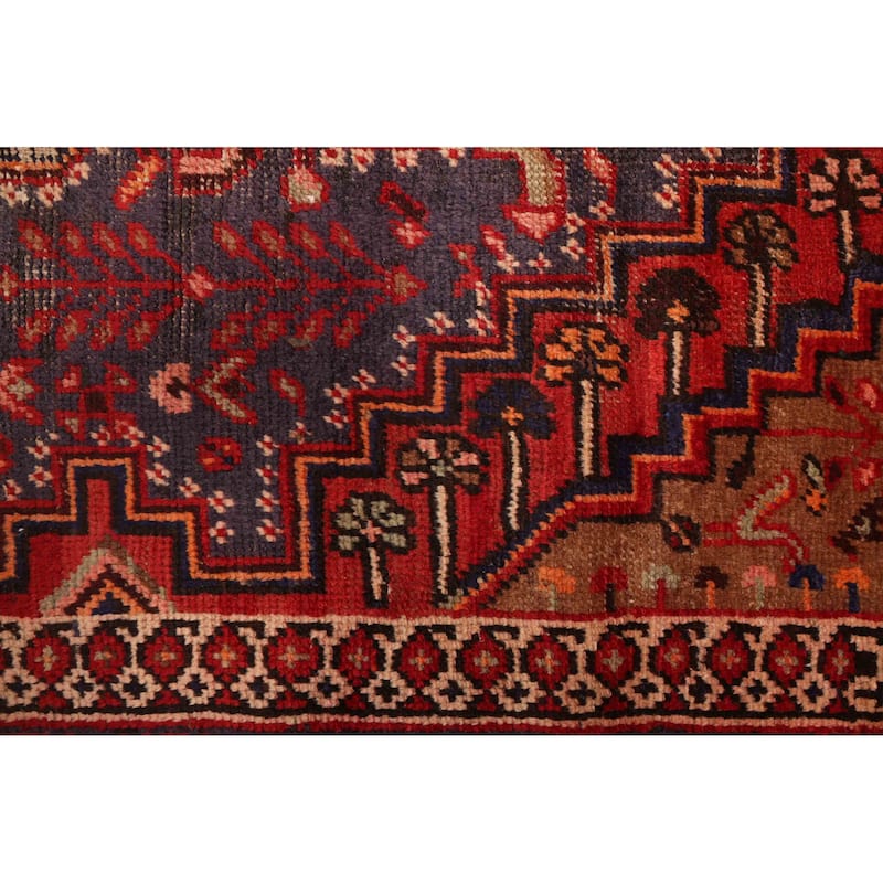 ECARPETGALLERY Hand-knotted Anadol Vintage Red Wool Rug - 3'11 x 7'3