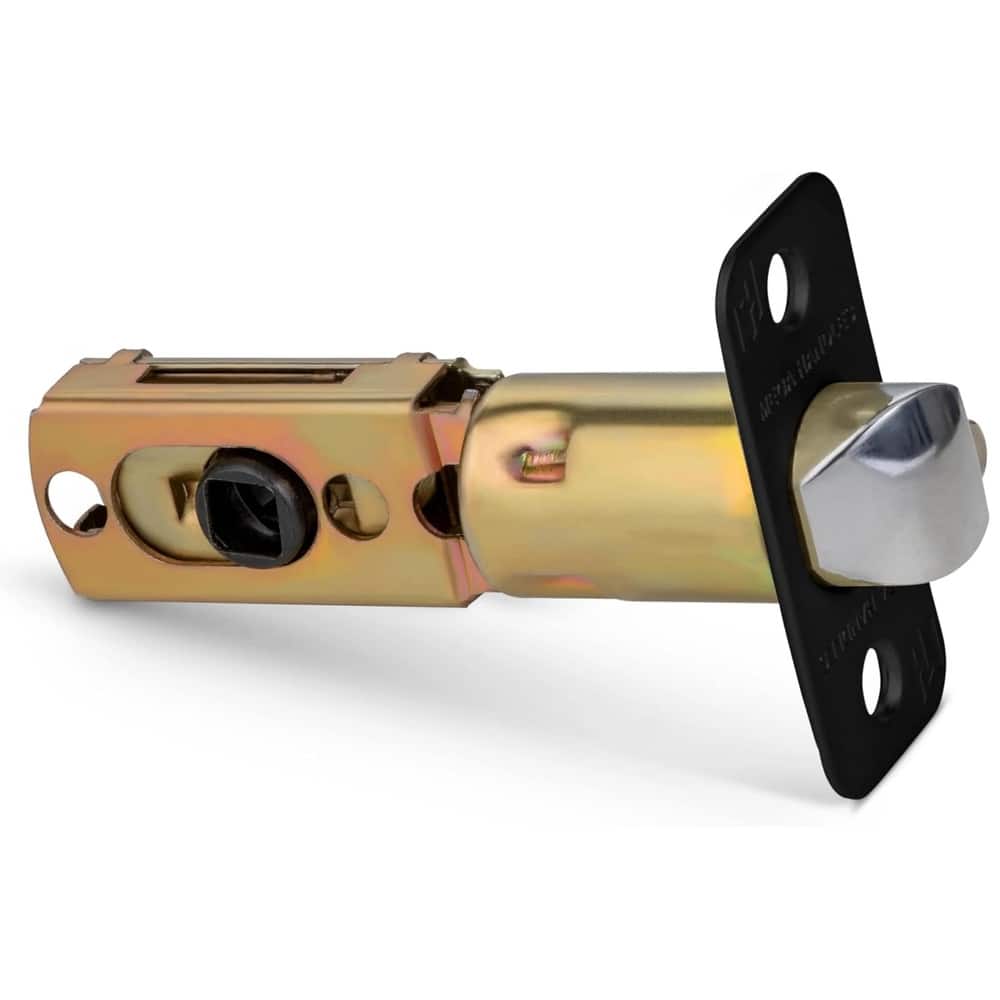 Mega Handles 2-Way Adjustable Door Latch | Universal Half Moon Spindles | For Hidden & Interior Door Lock Systems