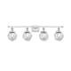 Option Seedy / White and Polished Chrome Finish