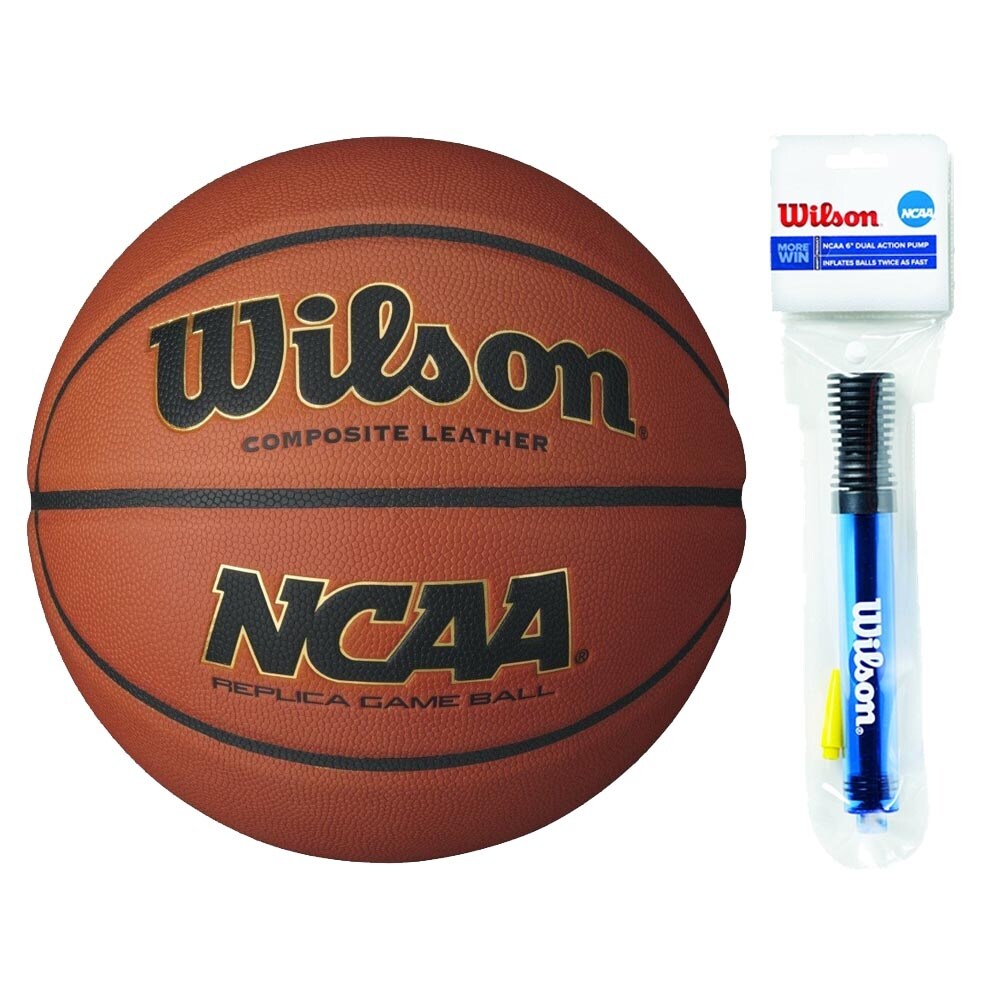 Shop Wilson 28 5 Inch Ncaa Replica Game Basketball With 6 Clear