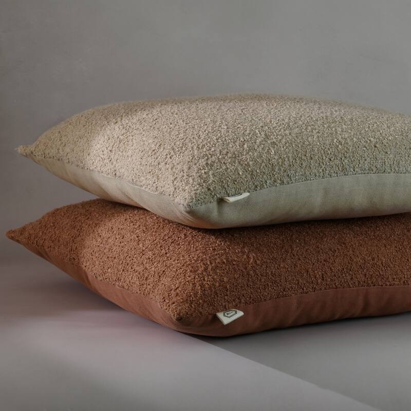 Indigo Road by Egypt Sherrod Ember Cotton Rich Boucle 1-Piece Decorative Pillow
