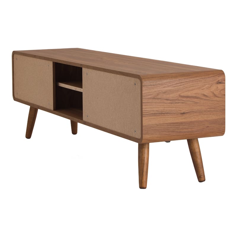 NPD Furniture Wilson 58 Inch Slat Low TV Stand