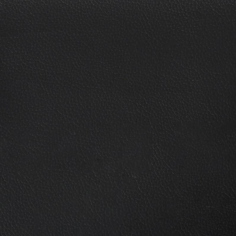 vidaXL Bed Frame Box Spring Bed Base with Mattress for Bedroom Faux Leather