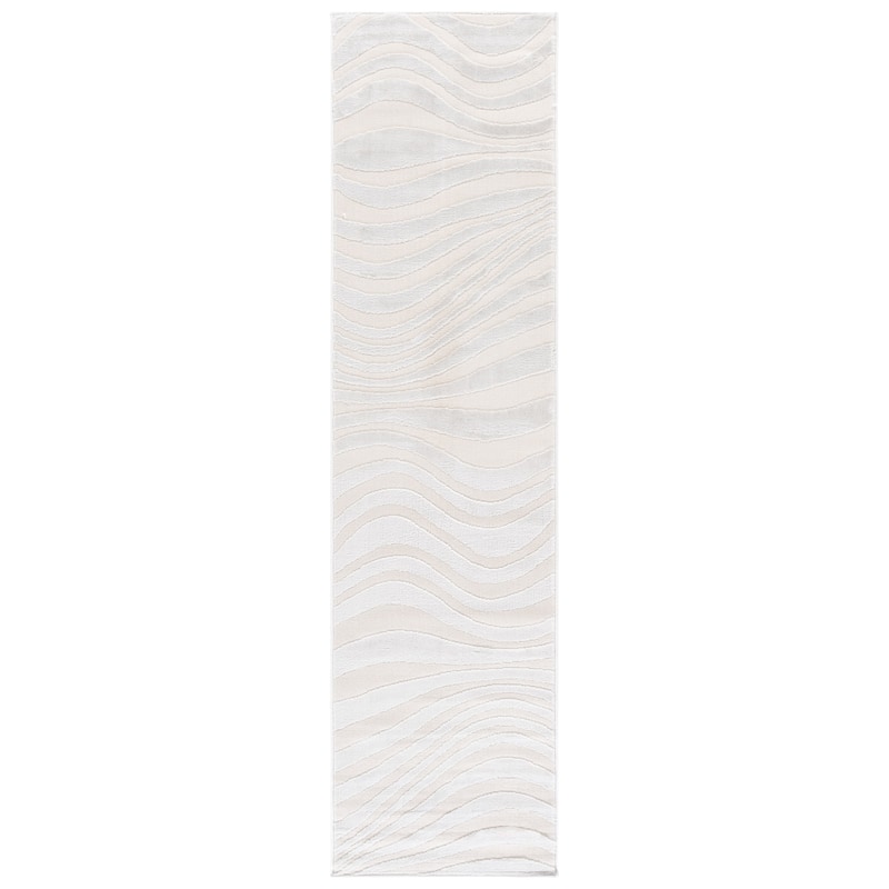 SAFAVIEH Saylor Wakana Modern Rug - 2' x 8' Runner - Ivory