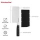 preview thumbnail 6 of 4, KitchenAid Gourmet Forged Cleaver Knife, 6-Inch, Black