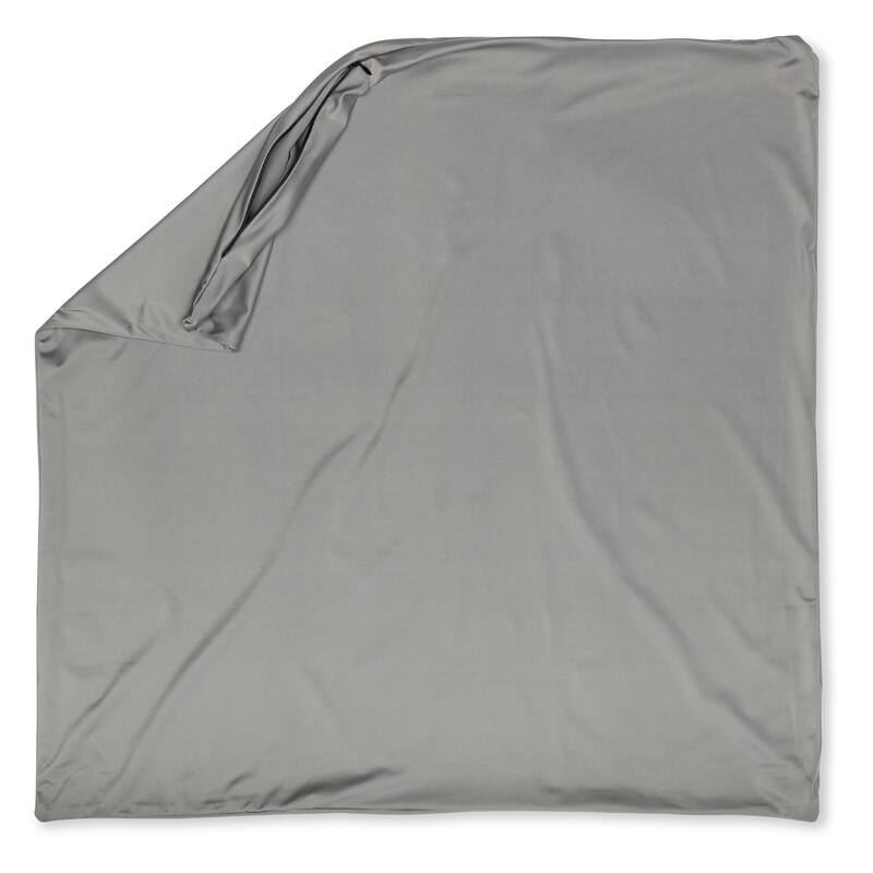 Throw Pillow Cozy Soft Microbead Dark Grey: 1 Pc - ~ Cover 20 x 20