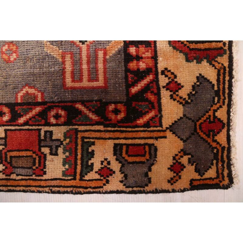 ECARPETGALLERY Hand-knotted Andelz Red Wool Rug - 4'9 x 6'0