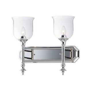 Centennial 2-Light Bath Vanity - Polished Nickel