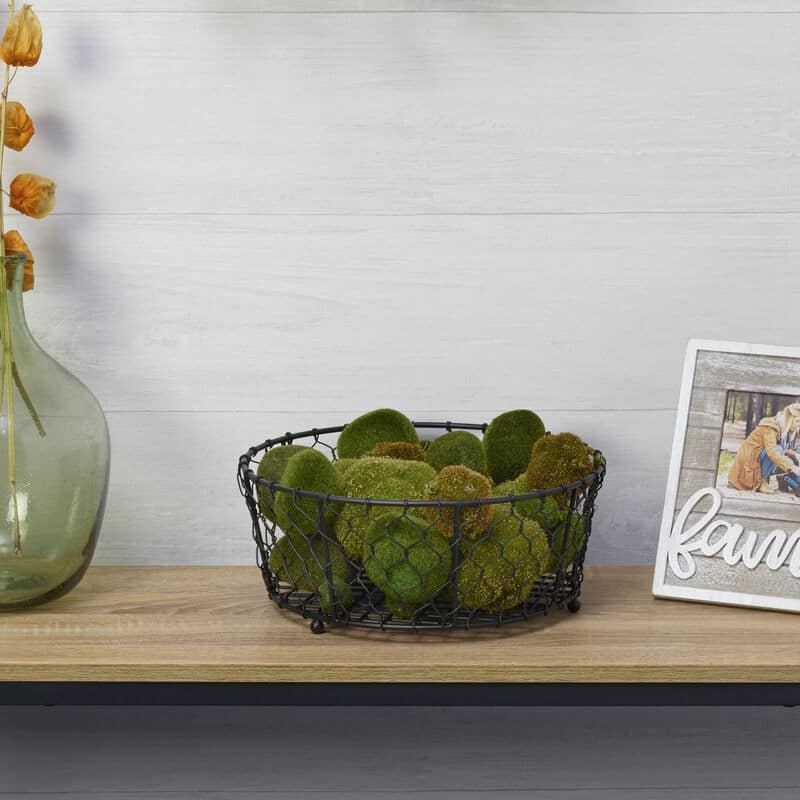 Gourmet Basics by Mikasa Farmers Market Fruit Storage Basket - 11" x 4.3"